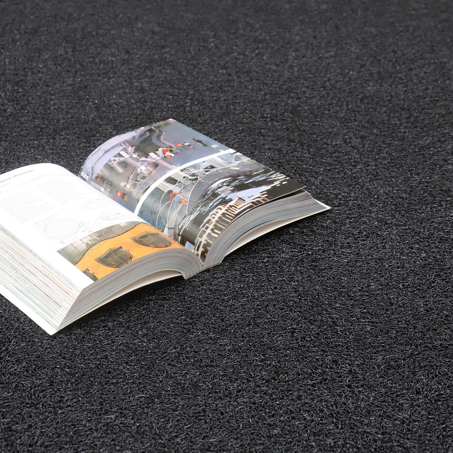 Rollo Comfort Mat 1,22X12 Mts Negro DIB
