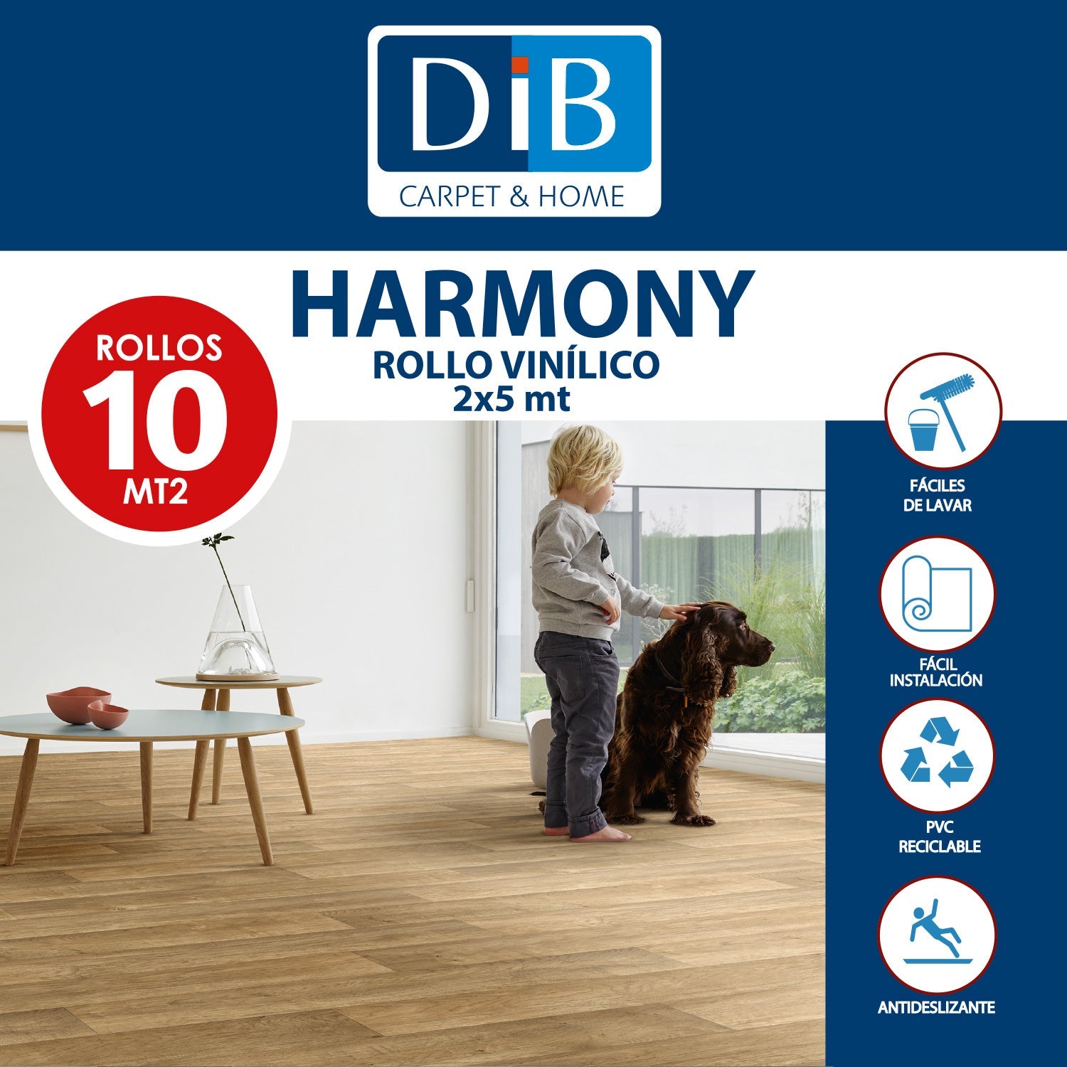 Rollo Harmony 006M 2X5 Mts DIB