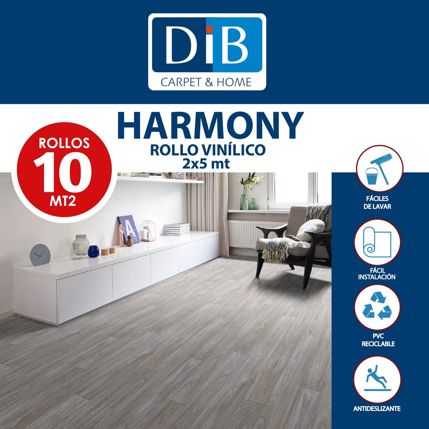 Rollo Harmony 991M 2X5 Mts DIB