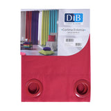 Cortina Estonia 140X230 Rojo DIB