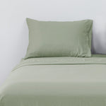 Sabanas Microfibra 1.5 Plaza Lisa Verde DIB