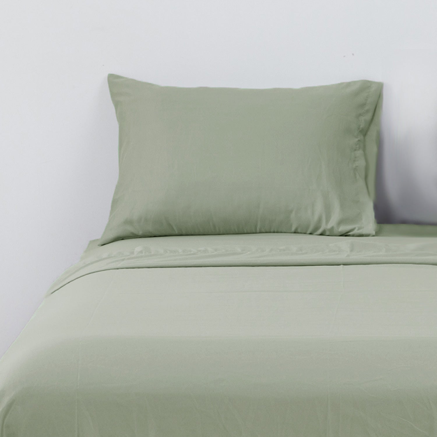 Sabanas Microfibra 1.5 Plaza Lisa Verde DIB