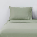 Sabanas Microfibra 1.5 Plaza Lisa Verde DIB