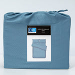 Sabanas Microfibra 2 Plazas Lisa Azul DIB