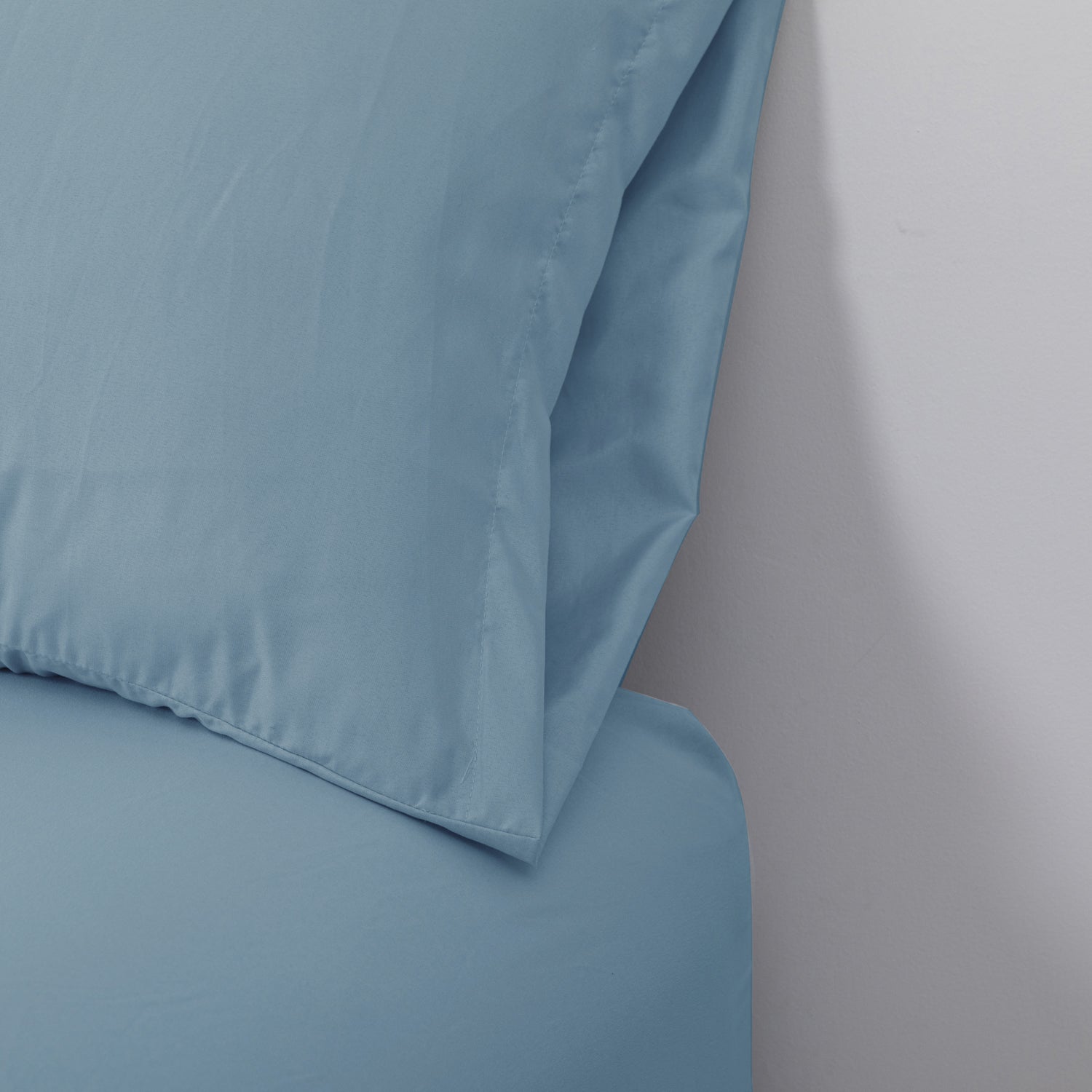 Sabanas Microfibra 2 Plazas Lisa Azul DIB