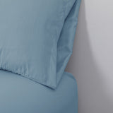 Sabanas Microfibra 2 Plazas Lisa Azul DIB