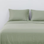 Sabanas Microfibra 2 Plazas Lisa Verde DIB