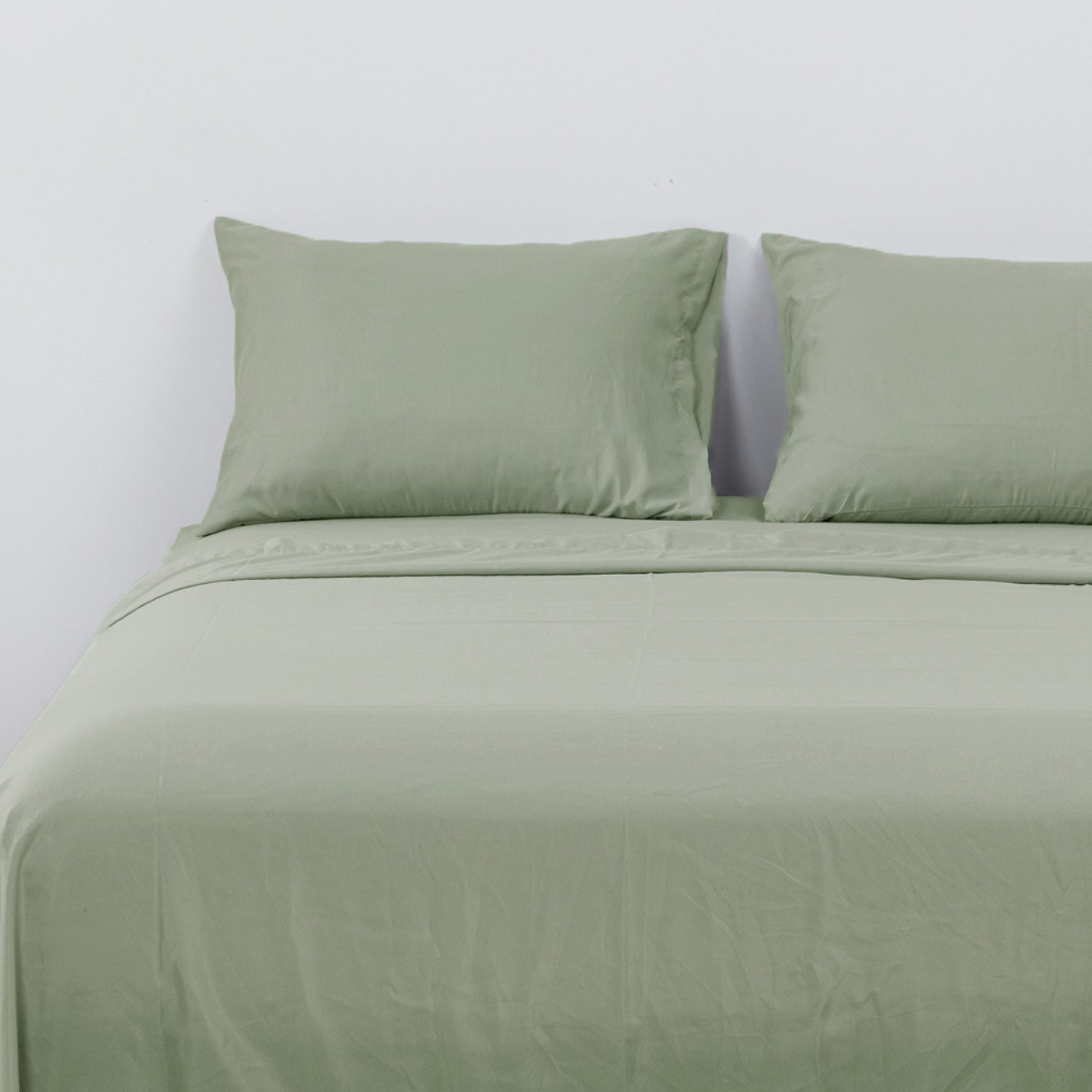 Sabanas Microfibra 2 Plazas Lisa Verde DIB