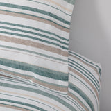 Sabanas Microfibra 1.5 Plaza Lineas Verde DIB