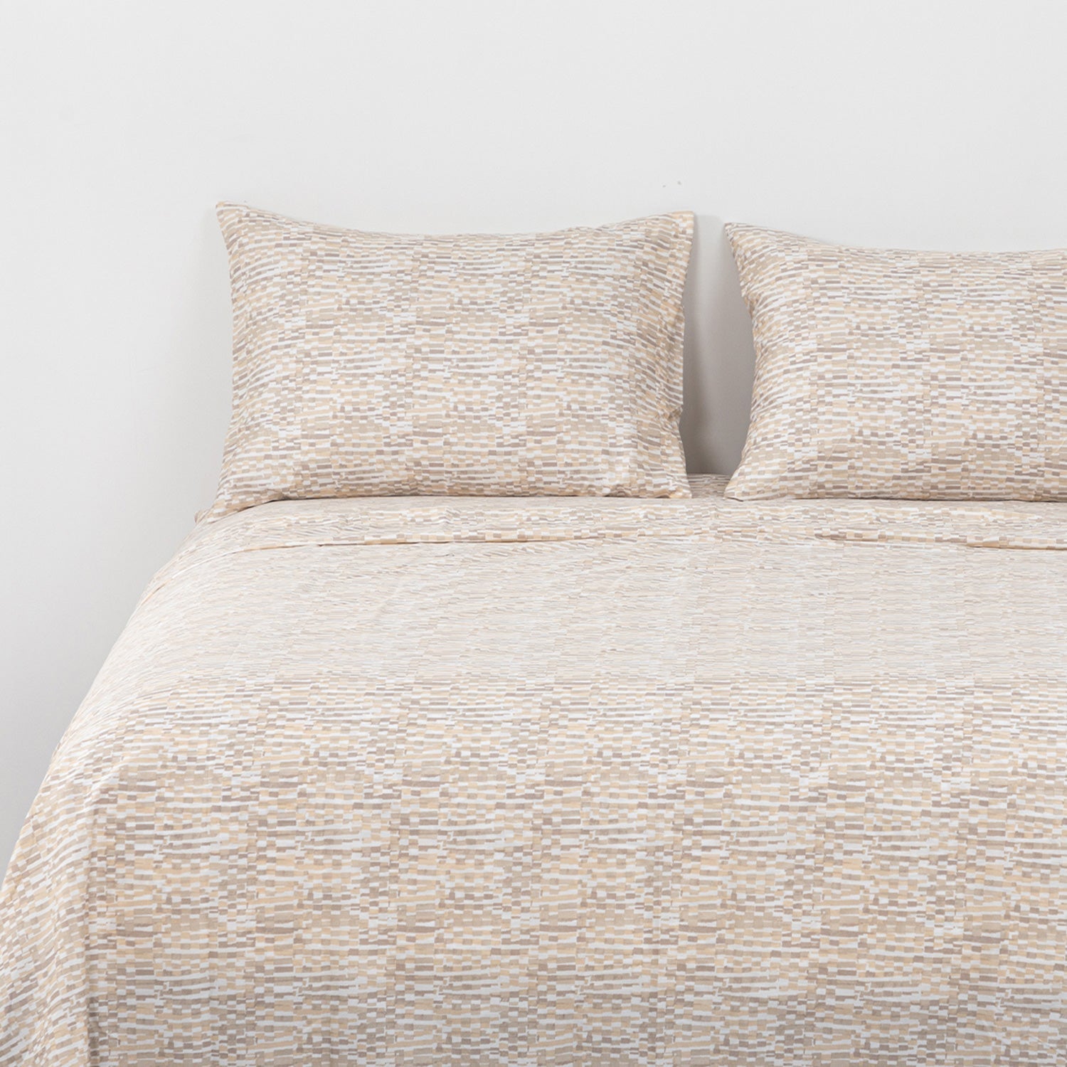 Sabanas Microfibra 2 Plazas Ladr. Crudo DIB