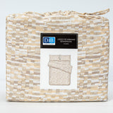 Sabanas Microfibra 2 Plazas Ladr. Crudo DIB