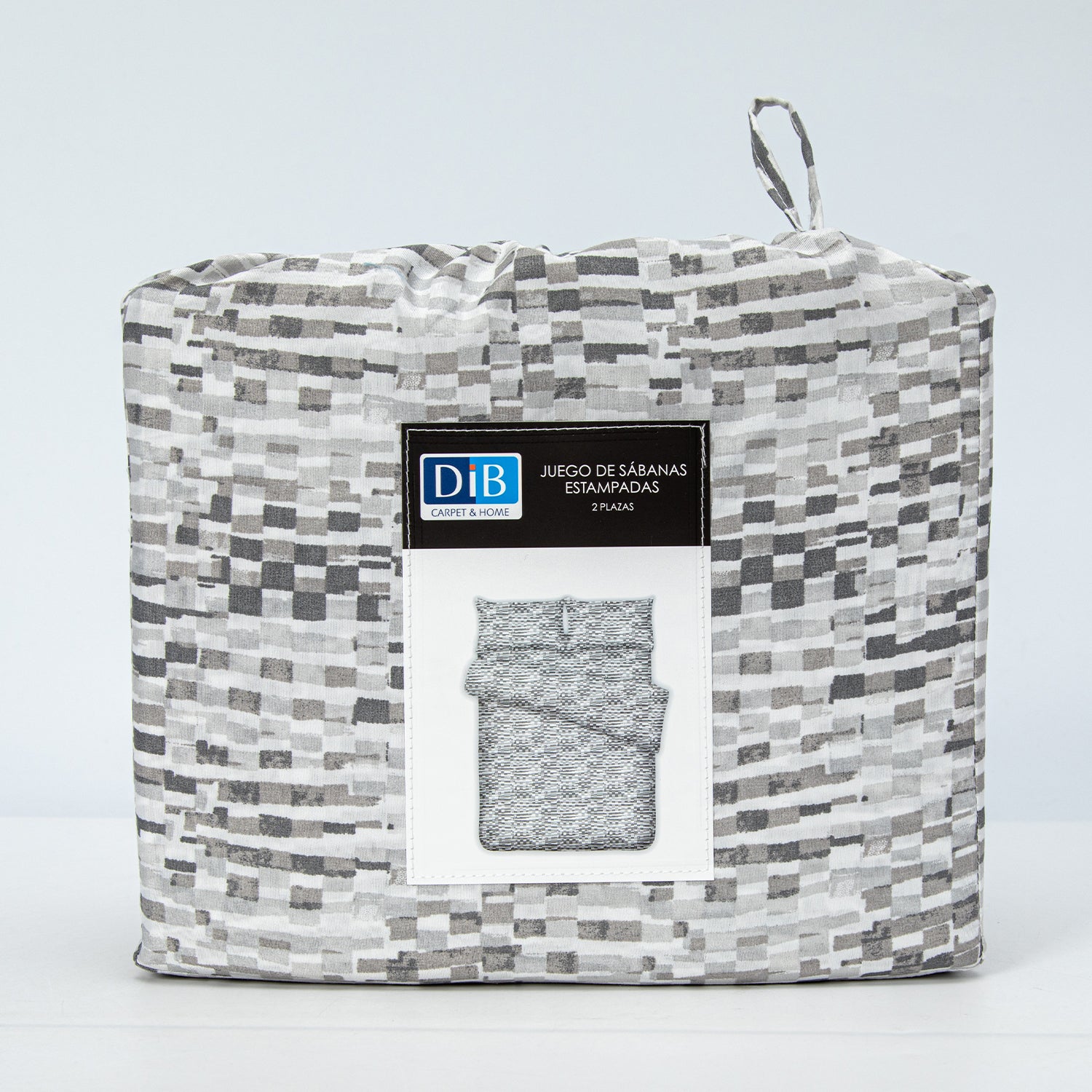 Sabanas Microfibra 2 Plazas Ladr. Gris DIB