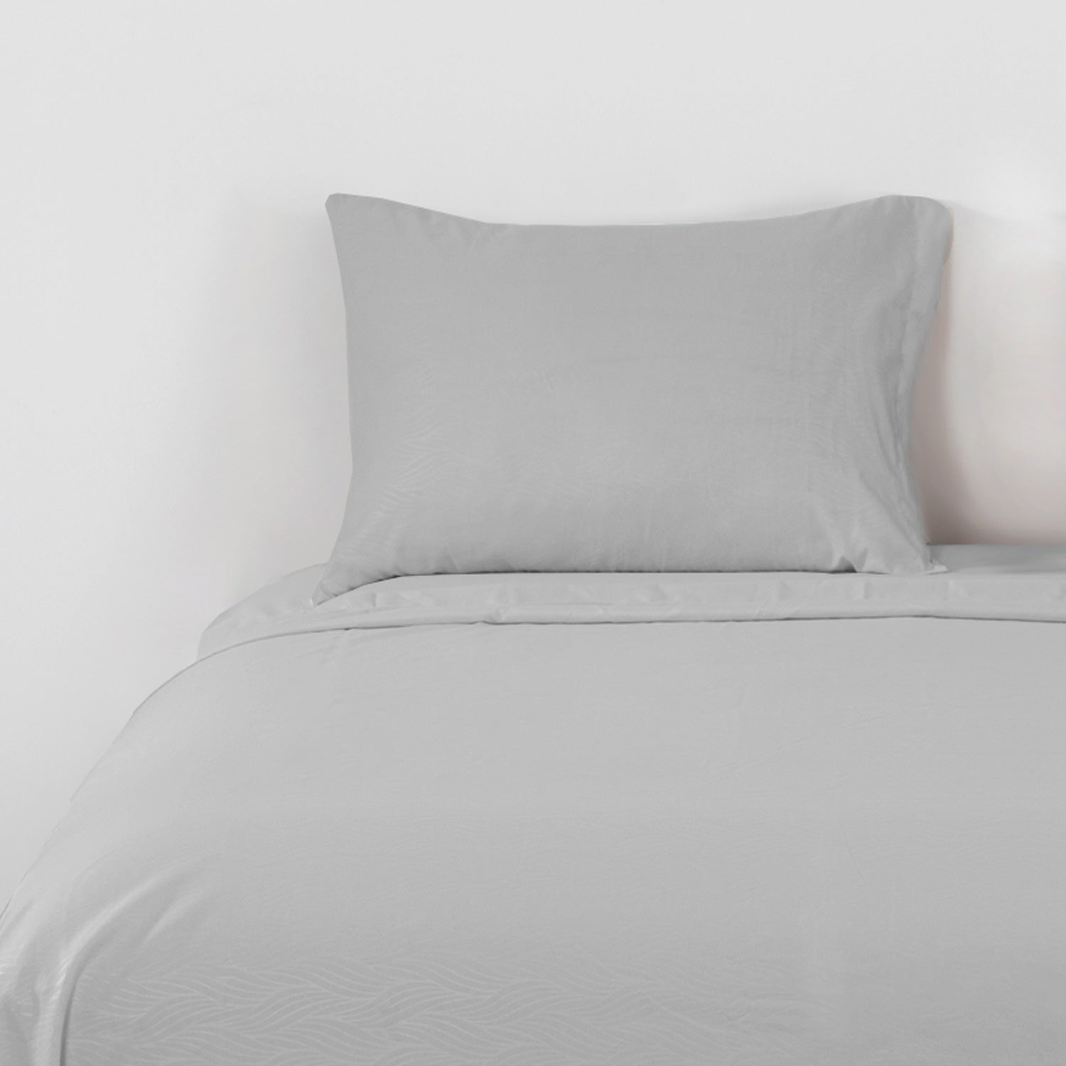 Sabanas Microfibra 1.5 Plaza Organic Gris Claro DIB