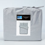 Sabanas Microfibra King Organic Gris Claro DIB