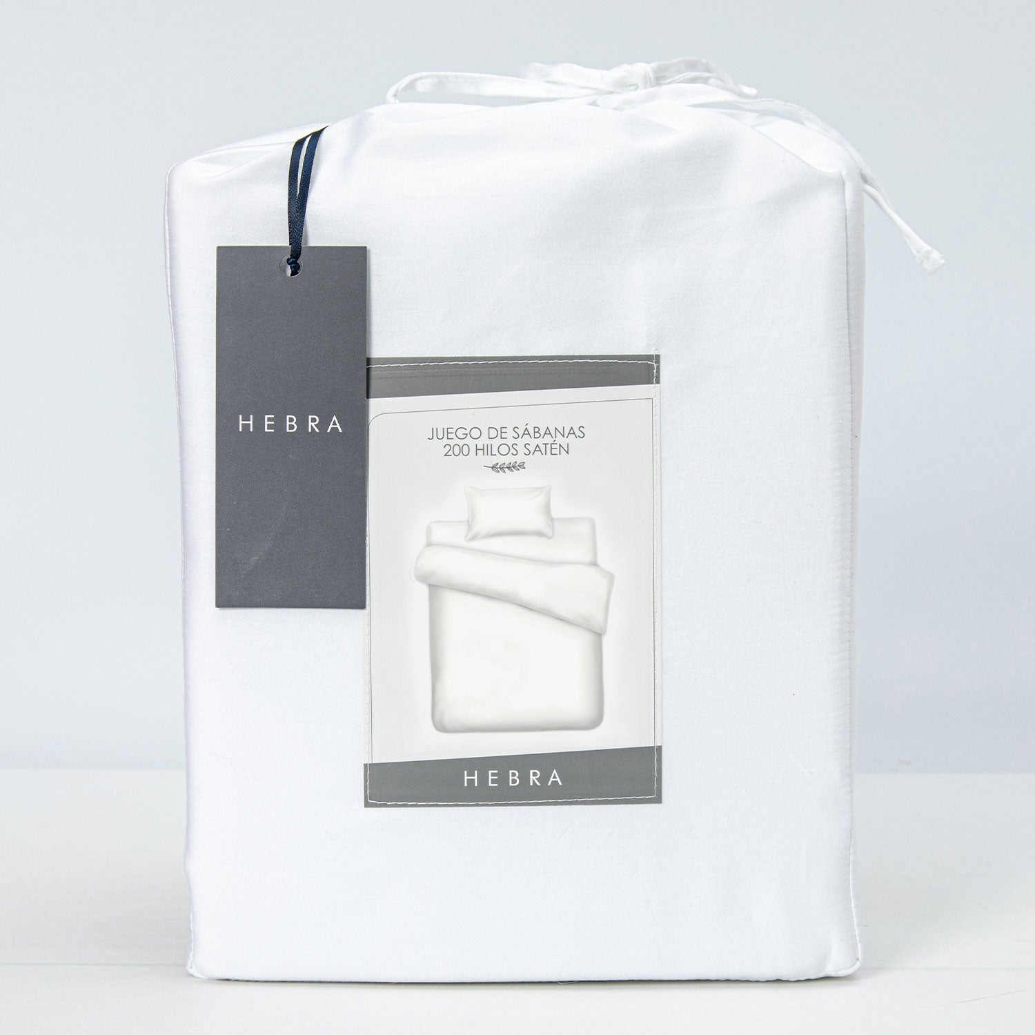 Sabanas 200H 1.5P Saten Blanco DIB