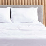 Sabanas 200H King Saten Blanco DIB