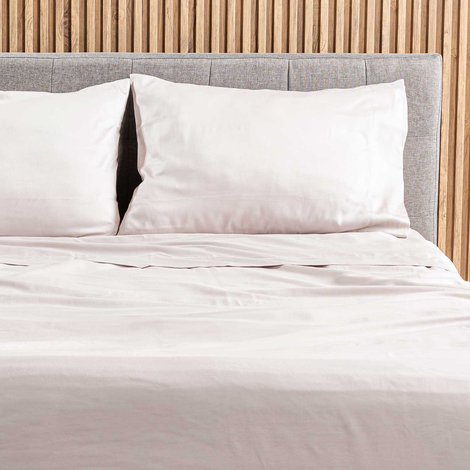 Sabanas 200H King Saten Gris Claro DIB