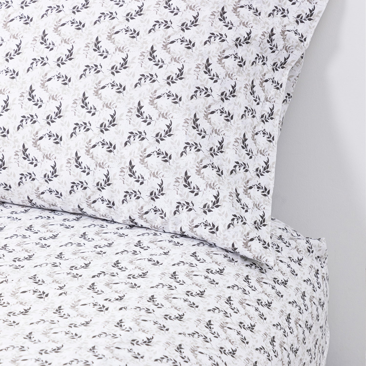 Sabanas 180H 1.5P Ramas Gris Oscuro DIB