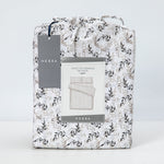 Sabanas 180H 2P Ramas Gris Oscuro DIB