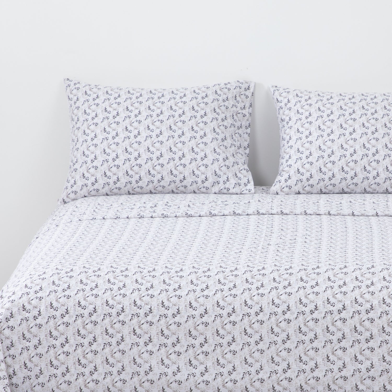 Sabanas 180H King Ramas Gris Oscuro DIB