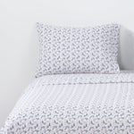 Sabanas 180H 1.5P Ramas Gris Oscuro DIB