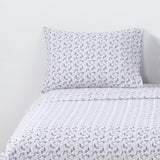 Sabanas 180H 1.5P Ramas Gris Oscuro DIB