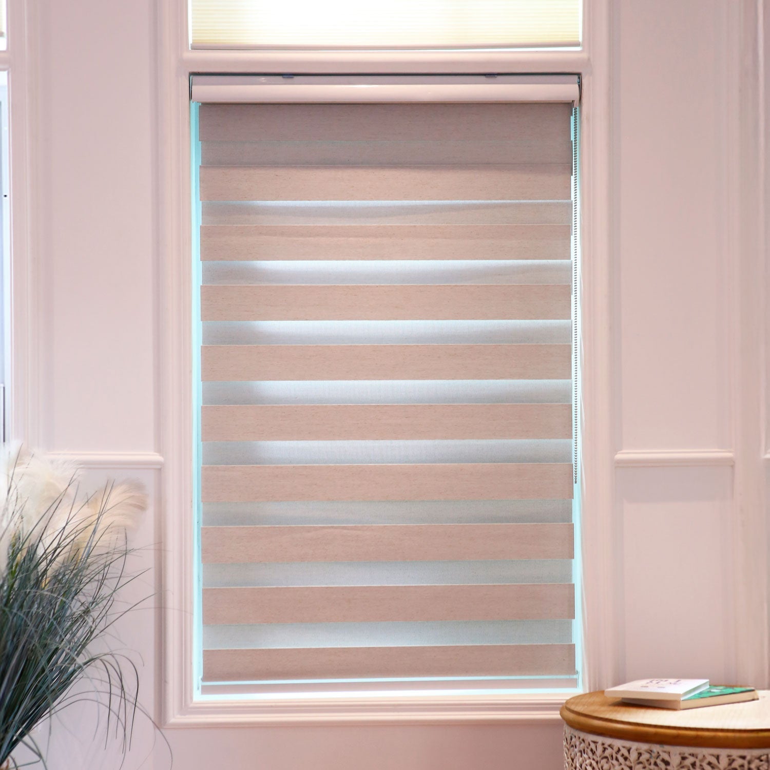 Cortina Roller Day/Night Black Out 90X170 Beige DIB