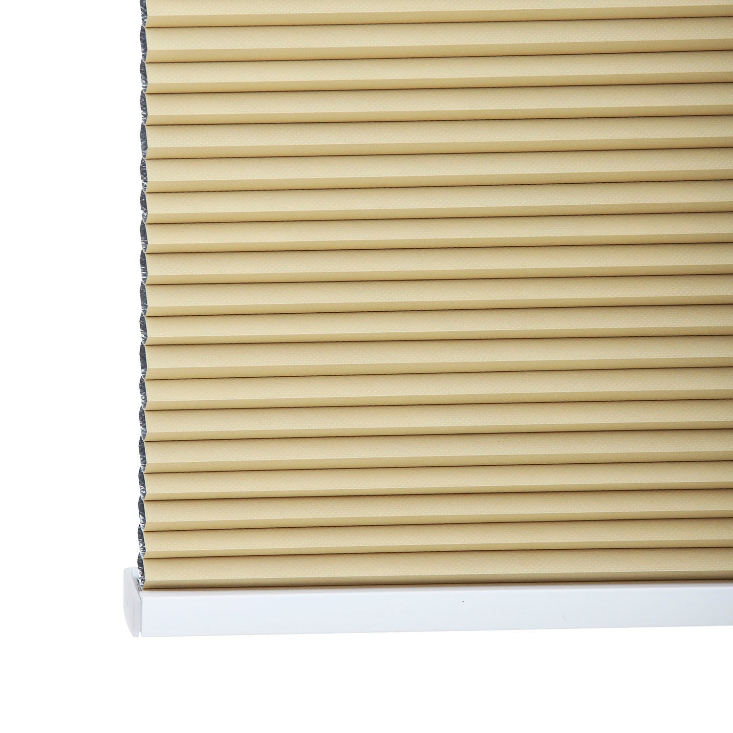 Cortina Persiana Plisada Black Out 120X230 Beige DIB