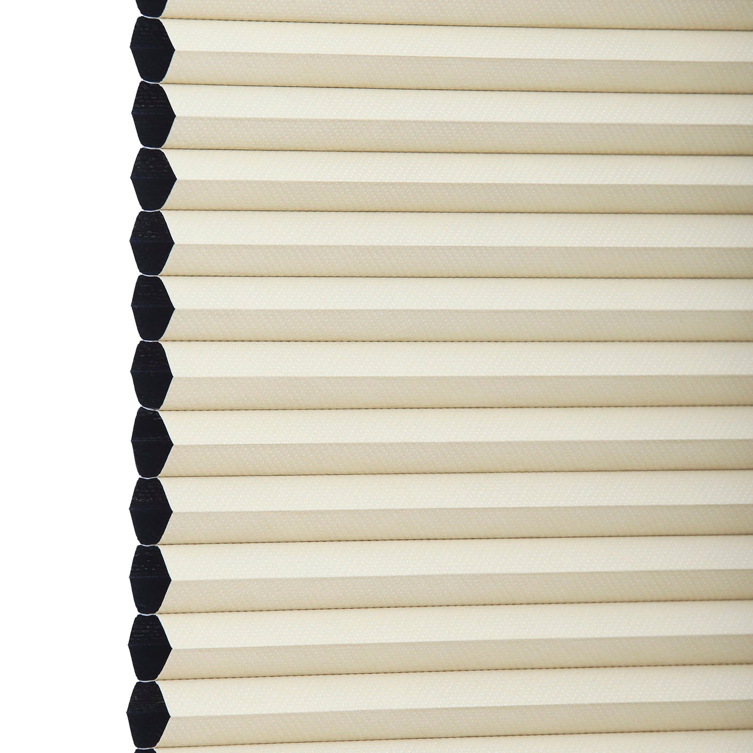 Cortina Persiana Plisada Black Out 120X230 Beige DIB