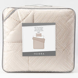Plumon Jacquard 1.5 Plaza Flechas Beige DIB