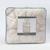 Plumon Jacquard Aplicación 2P Hojas B Hebra