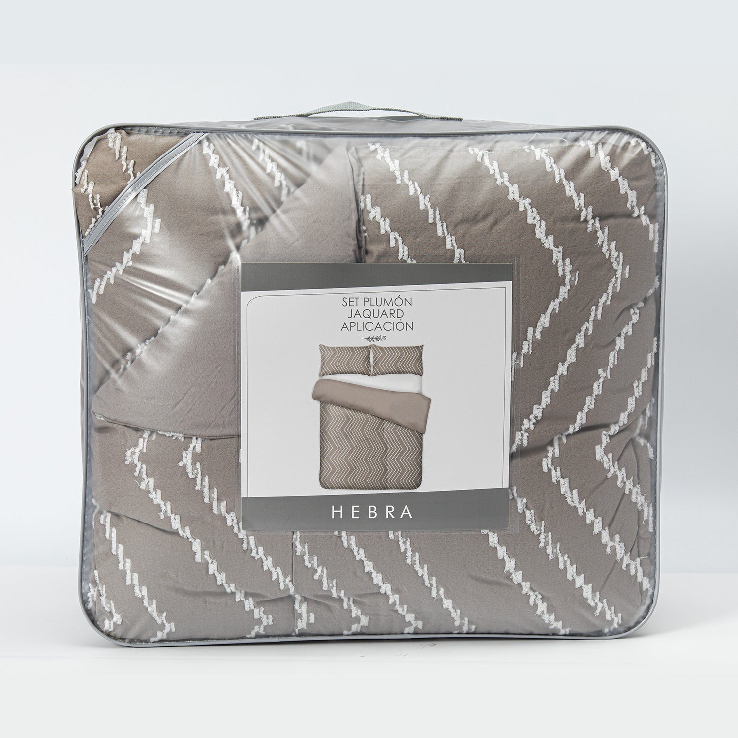 Plumon Jacquard Aplicación King Zigzag G Hebra