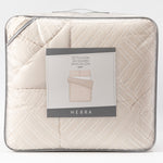 Plumon Jacquard 2 Plazas Flechas Beige DIB