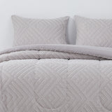 Plumon Jacquard King Flechas Gris DIB