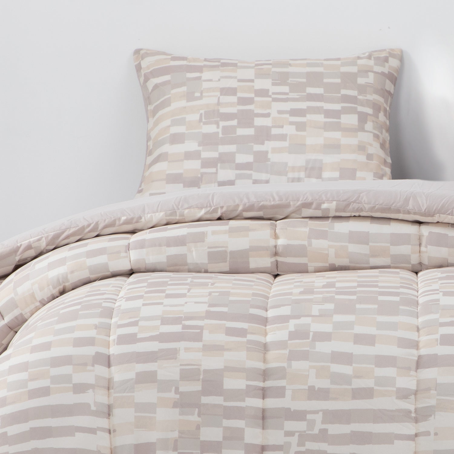 Plumon Reversible 1.5 Plaza Ladr. Beige DIB