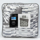 Plumon Reversible 1.5 Plaza Ladr. Gris DIB