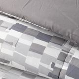 Plumon Reversible 1.5 Plaza Ladr. Gris DIB