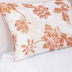 Plumon Reversible 2 Plazas Flores Terracota DIB