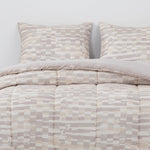 Plumon Reversible 2 Plazas Ladr. Beige DIB