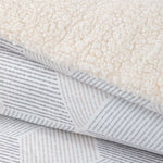 Plumon  Reversible Sherpa 1.5 Plaza Block. Gris DIB