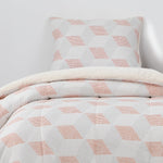 Plumon Reversible Sherpa 1.5 Plaza Block. Terracota DIB