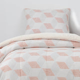 Plumon Reversible Sherpa 1.5 Plaza Block. Terracota DIB