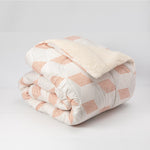 Plumon Reversible Sherpa 1.5 Plaza Block. Terracota DIB