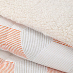 Plumon Reversible Sherpa 1.5 Plaza Block. Terracota DIB