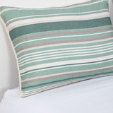 Plumon  Reversible Sherpa 1.5 Plaza Lineas Verde DIB