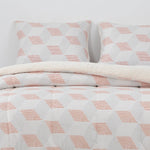 Plumon Reversible Sherpa 2 Plazas Block. Terracota DIB