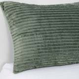 Cobertor  Reversible Sherpa 2 Plazas Cotelón Verde DIB