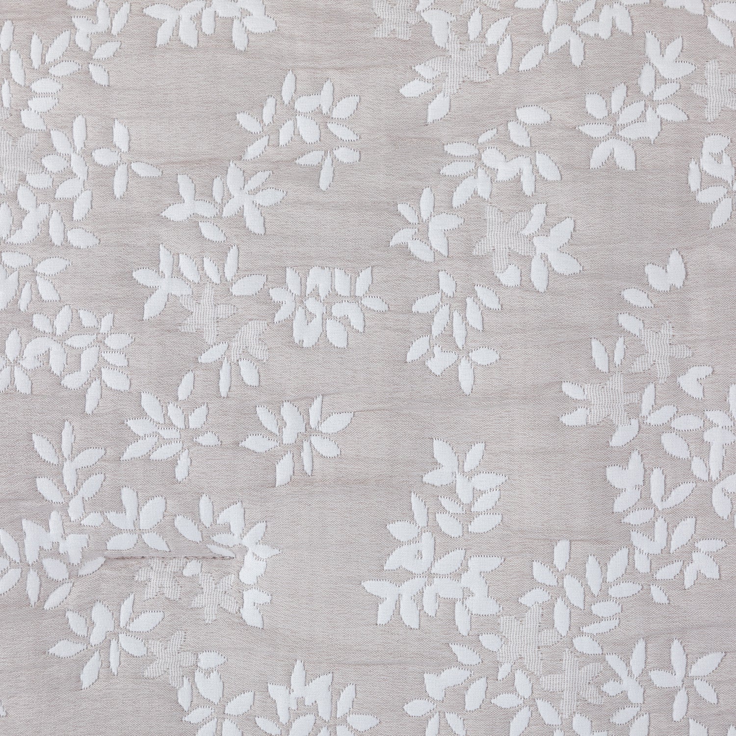 Cobertor Floral 2P Flores Beige Hebra