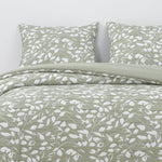 Cobertor Jacquard King Hojas Verde DIB
