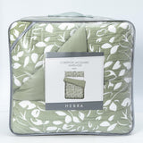 Cobertor Jacquard King Hojas Verde DIB